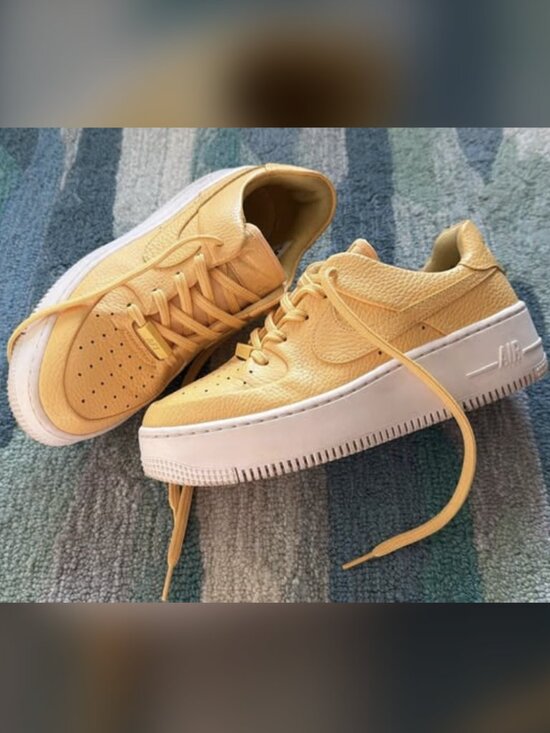 Nike Shoes - Nike Air Force 1 Sage Low “Topaz Gold” — Women’s Size 7